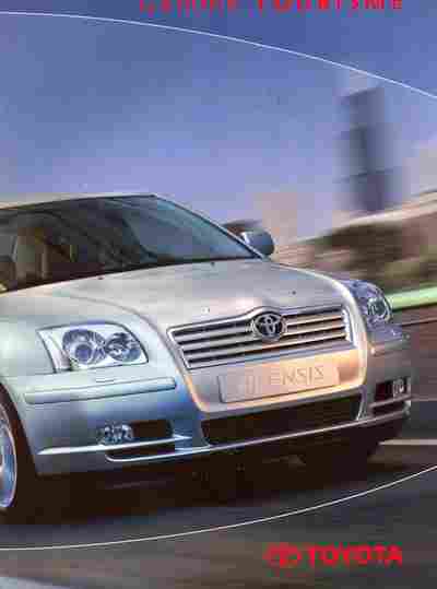 Буклет Toyota Avensis, 55-1061, Баград.рф